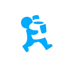 drinking water delivery service logo