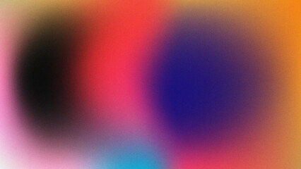 Obraz premium Abstract Colorful Gradient Background with Subtle Noise Texture Effect