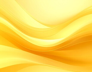 Abstract yellow waves