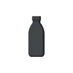 Dark Grey Glass Bottle: Product Packaging & Design Inspiration