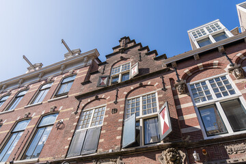 Gable rooftops in Amsterdam