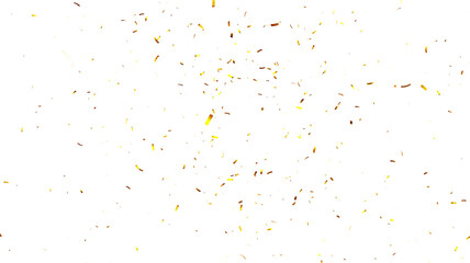 Golden Shine Confetti PNG Transparent. Gold Star and Circle Confetti PNG. Metallic Golden Confetti PNG Transparent – Festive Design Asset for Events and Parties. Golden Ribbon and Confetti PNG 