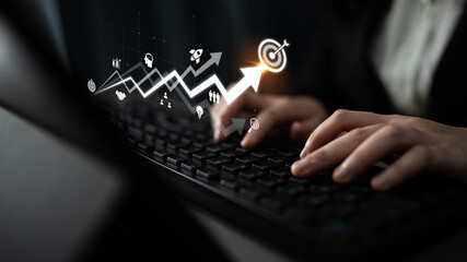 Business growth strategy drives goal achievement. Business growth improves performance, supports...