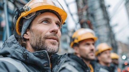 Urban Utility Construction Teamwork