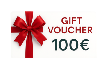 Gift voucher isolated on transparent background