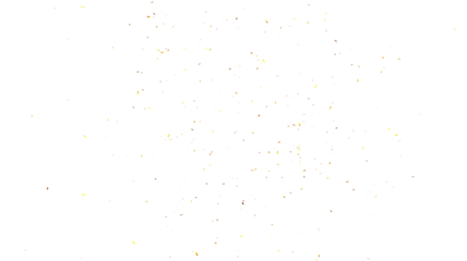 Golden confetti falling over on transparent background background. luxury sparkling, gold confetti, Gold sparkle ,splatter border, falling gold confetti. Realistic falling 3D gold confetti