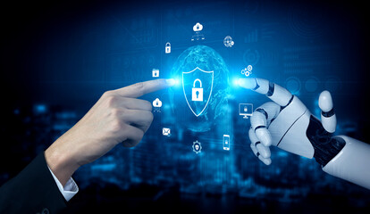 AI artificial intelligence strengthens cybersecurity with intelligent threat detection, virtual assistant alerts, and proactive protection agAI artificial intelligencenst digital breaches. Vouch