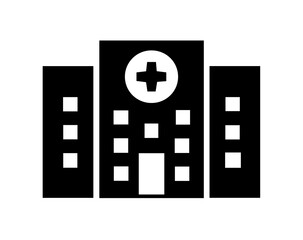 Fototapeta premium Hospital icon