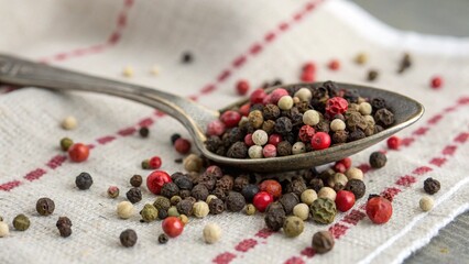 pepper and peppercorns