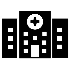 Obraz premium Hospital icon 