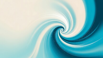 Abstract Blue and White Swirling Vortex Background for Modern Design Projects and Digital Artwork with Smooth Lines and Elegant Color Transitions