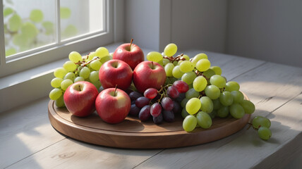 "The Apple Composition": An Artistic Arrangement of Red Apples, Highlighting the Beauty of Color and Texture