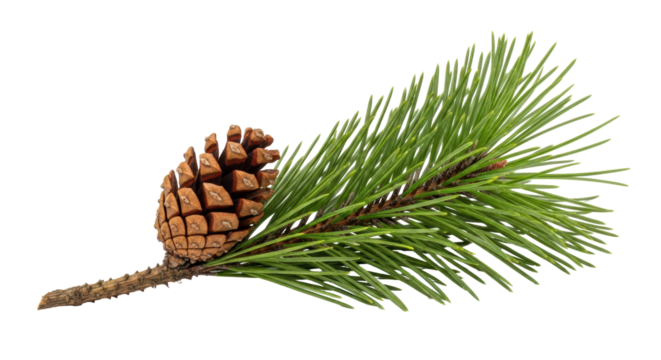 Isolated Pine Cone