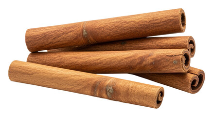 Isolated Cinnamon Sticks