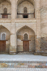 Beautiful doors to madrasahs in Uzbekistan