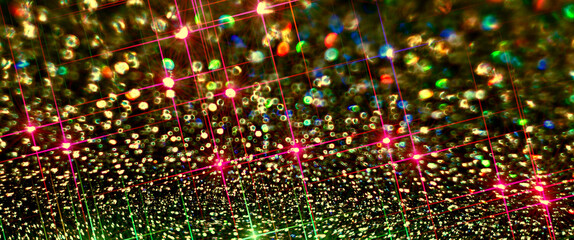 colorful  lights background