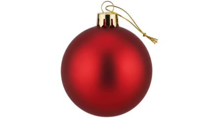 Isolated Red Ornament