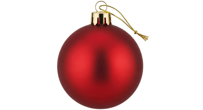 Isolated Red Ornament
