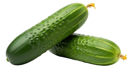 Isolated cucumbers