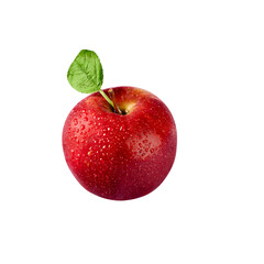 realistic Red Apple Fruit