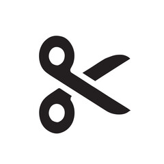 Hair scissors icon