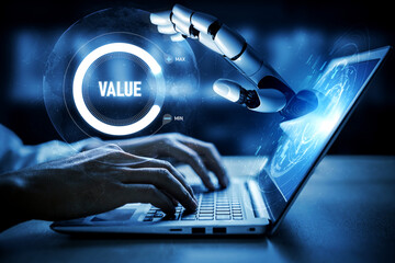 AI optimizes ERP systems through virtual assistants, automating processes and enhancing efficiency in enterprise resource planning. Vouch