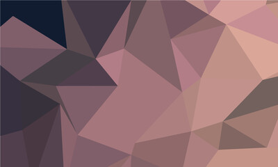 Geometric abstract background with muted pink and dark blue tones polygon