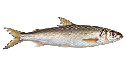 Isolated Hackleback Fish