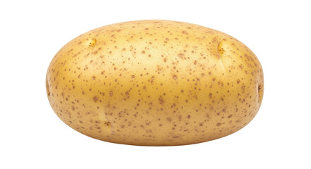Isolated Whole Potato