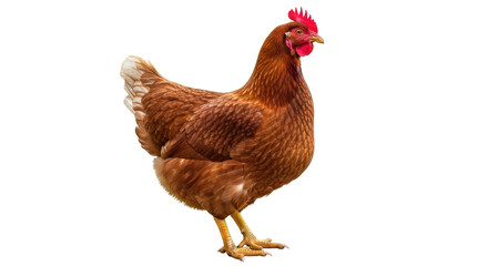 Isolated Red Chicken