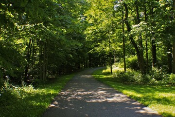 Obraz premium Lower Huron Metro Pathways