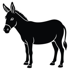 Donkey Silhouette