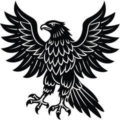 Fototapeta premium Eagle Silhouette