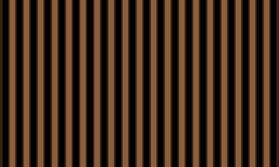 Obraz premium Vertical brown and black stripes pattern seamless background vector