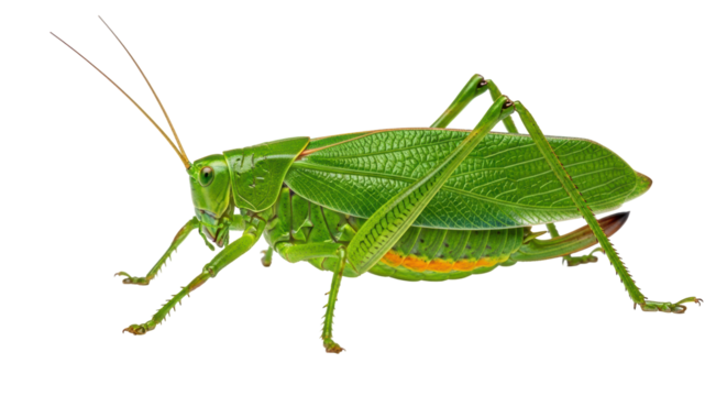 Isolated Grasshopper