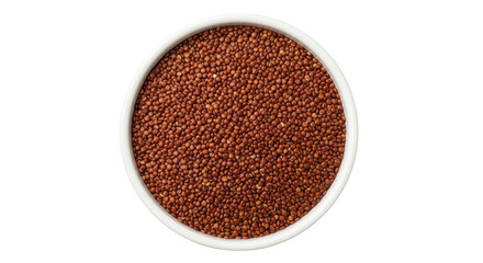Isolated Bowl of Quinoa
