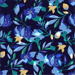 seamless floral background