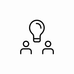 common idea icon sign vector