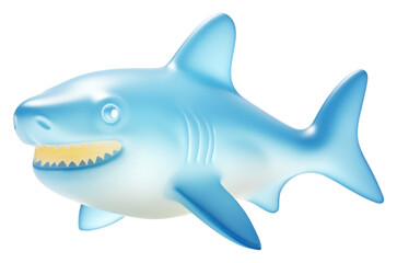 Obraz premium PNG Cute shark animal fish