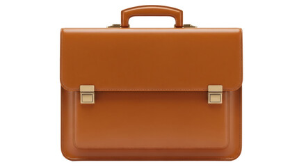 Isolated Brown Briefcase