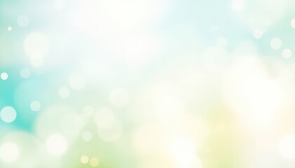 Fototapeta premium Gentle pastel gradient with luminous orbs of light creating a soft, dreamy, ethereal, and relaxing abstract background with delicate, diffused illumination