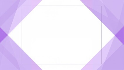 purple geometric frame, abstract corner design, minimalist border background, modern purple layout, lavender gradient frame, violet polygon pattern, sleek geometric corners, stylish purple border