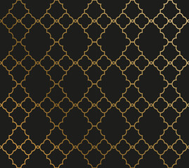 Naklejka premium Abstract golden pattern