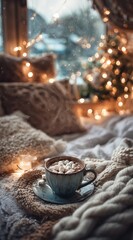 White smartphone on a white surface top