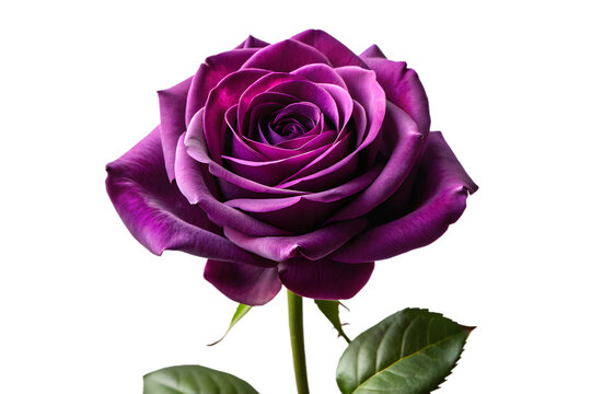 Imagens de Single Purple Rose – Explore Fotografias do Stock