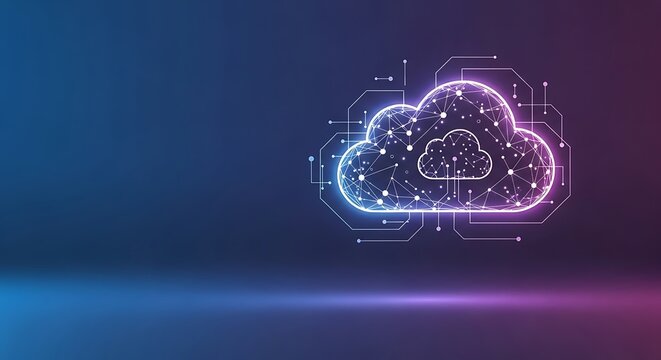 Polygonal cloud computing network with a secure digital data connection.
