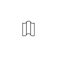 House Roof icon flat vector design.