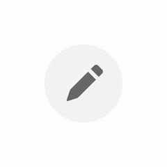 edit button icon sign vector