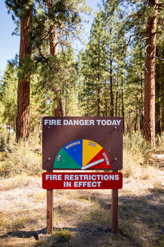 Extreme Fire Danger Sign