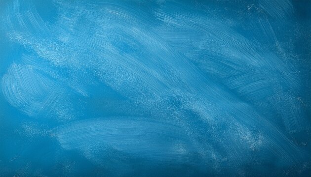 empty blue chalkboard surface showing signs of erasing